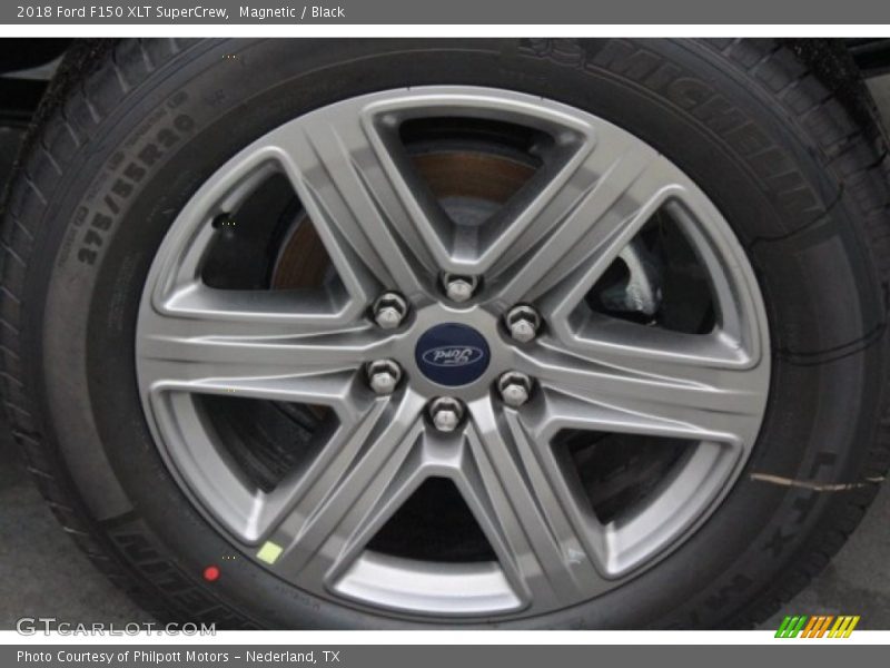 Magnetic / Black 2018 Ford F150 XLT SuperCrew