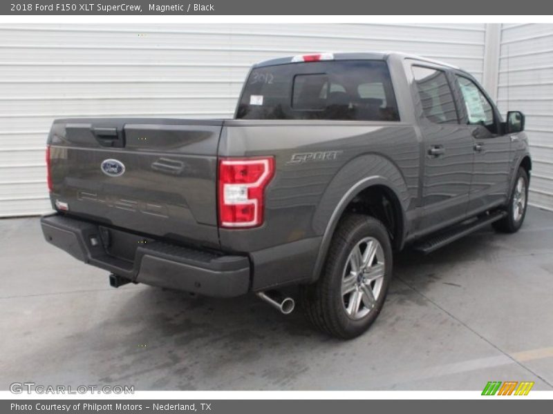 Magnetic / Black 2018 Ford F150 XLT SuperCrew