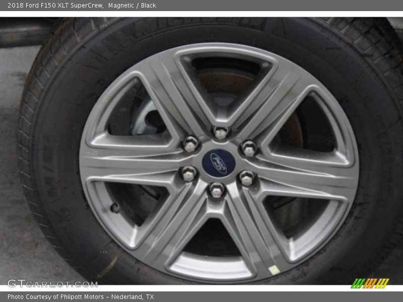 Magnetic / Black 2018 Ford F150 XLT SuperCrew