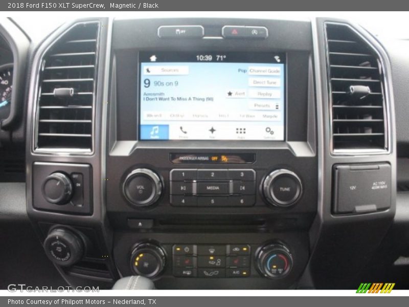 Magnetic / Black 2018 Ford F150 XLT SuperCrew