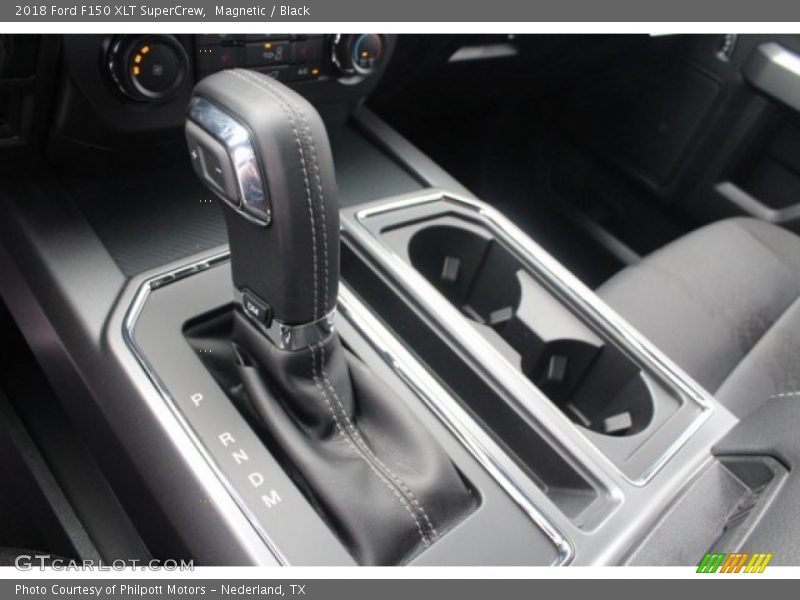 Magnetic / Black 2018 Ford F150 XLT SuperCrew