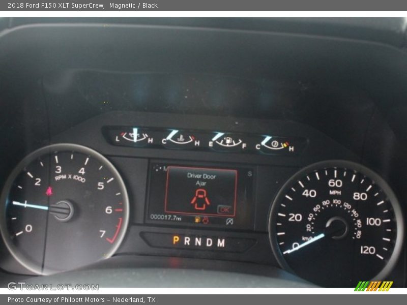 Magnetic / Black 2018 Ford F150 XLT SuperCrew