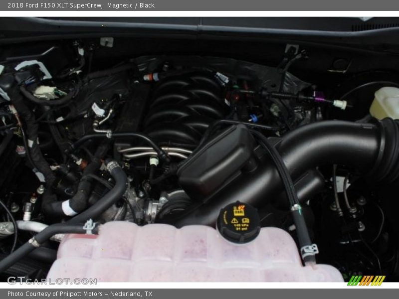 Magnetic / Black 2018 Ford F150 XLT SuperCrew