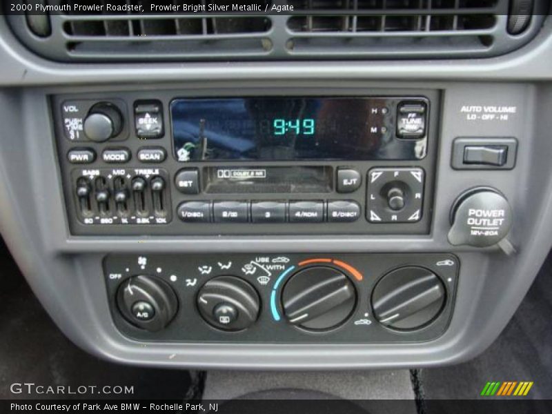 Prowler Bright Silver Metallic / Agate 2000 Plymouth Prowler Roadster