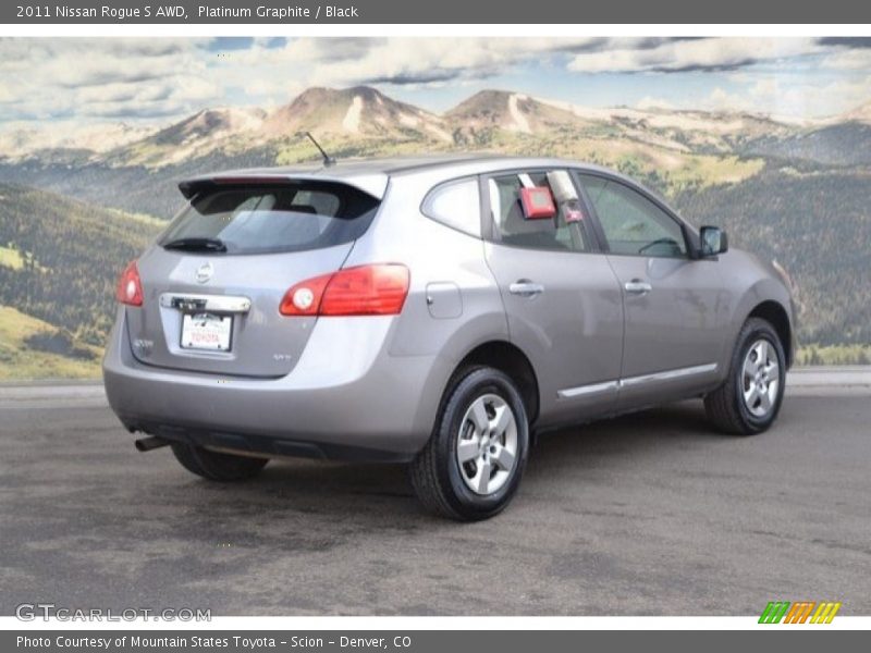 Platinum Graphite / Black 2011 Nissan Rogue S AWD