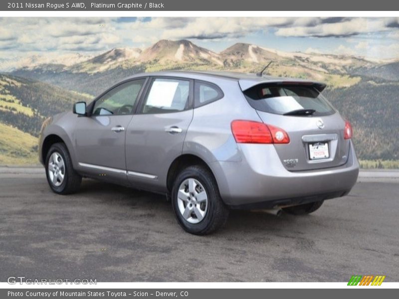 Platinum Graphite / Black 2011 Nissan Rogue S AWD