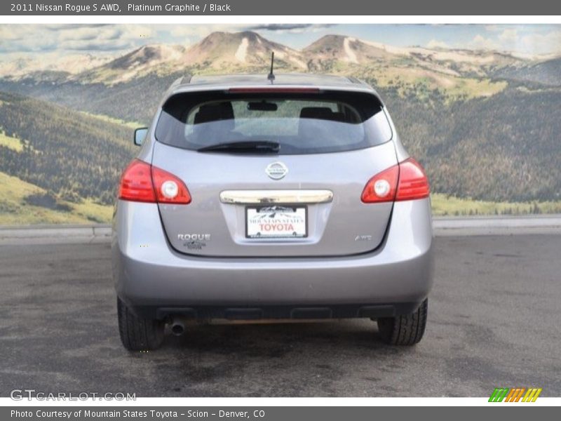 Platinum Graphite / Black 2011 Nissan Rogue S AWD