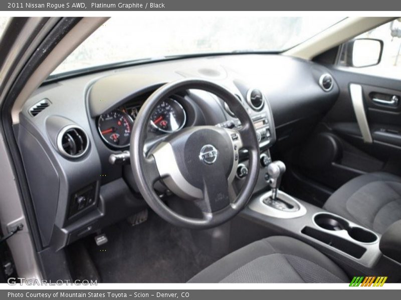 Platinum Graphite / Black 2011 Nissan Rogue S AWD