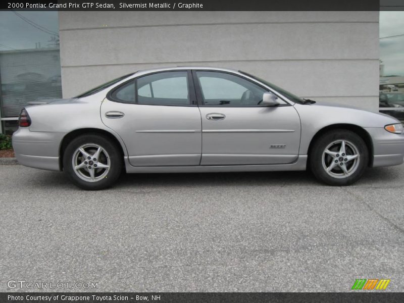 Silvermist Metallic / Graphite 2000 Pontiac Grand Prix GTP Sedan