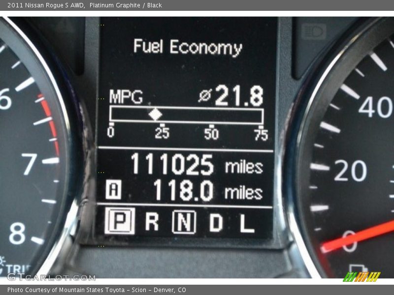 Platinum Graphite / Black 2011 Nissan Rogue S AWD