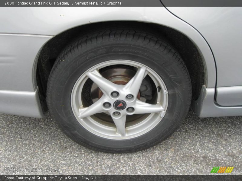 Silvermist Metallic / Graphite 2000 Pontiac Grand Prix GTP Sedan