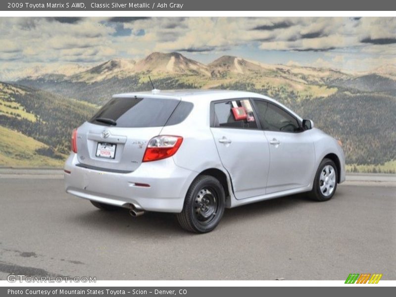 Classic Silver Metallic / Ash Gray 2009 Toyota Matrix S AWD