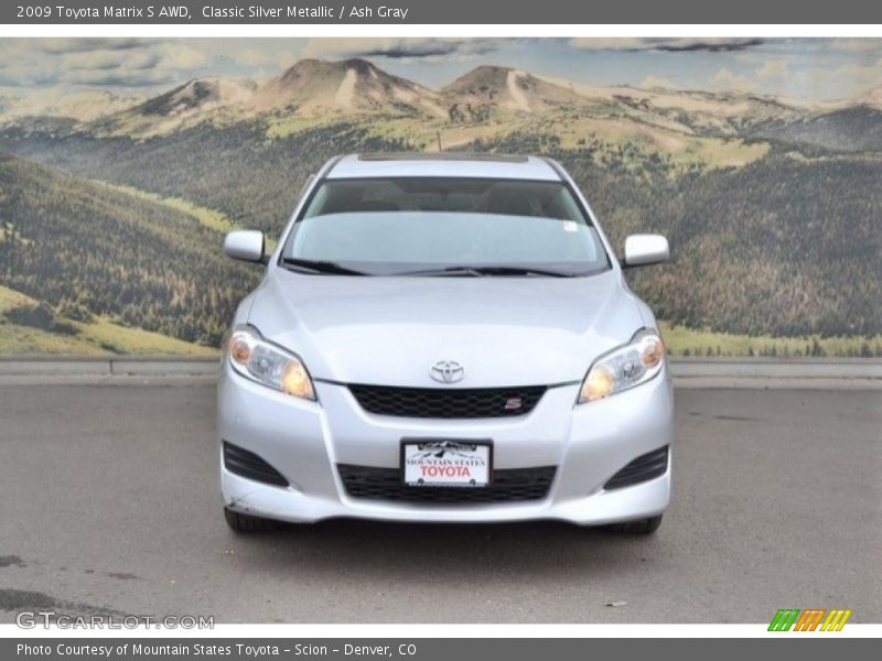 Classic Silver Metallic / Ash Gray 2009 Toyota Matrix S AWD