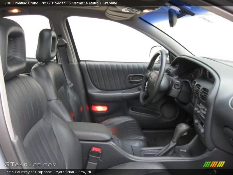 Silvermist Metallic / Graphite 2000 Pontiac Grand Prix GTP Sedan