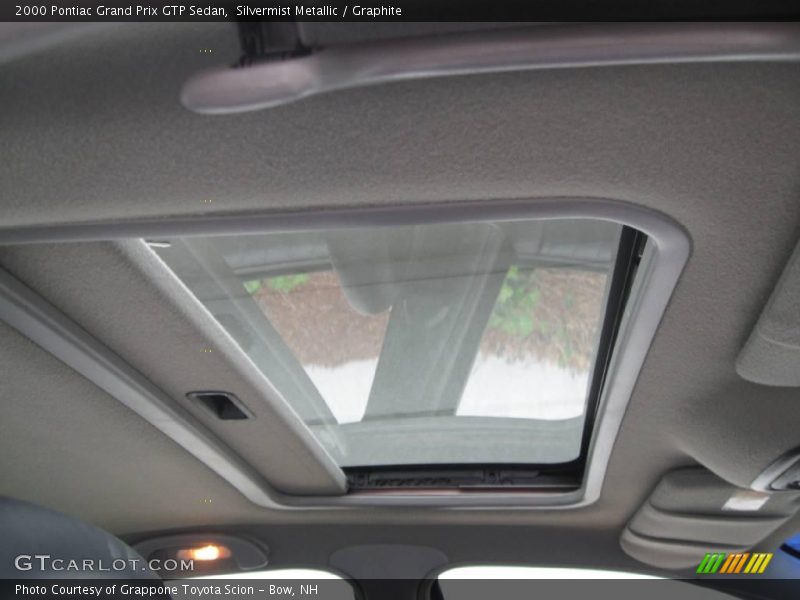 Silvermist Metallic / Graphite 2000 Pontiac Grand Prix GTP Sedan
