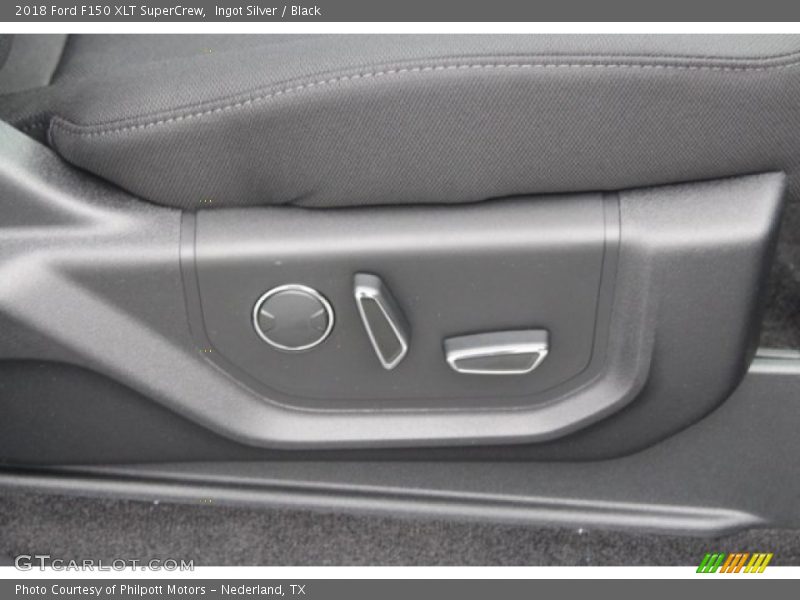 Ingot Silver / Black 2018 Ford F150 XLT SuperCrew