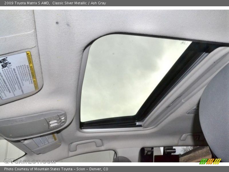 Classic Silver Metallic / Ash Gray 2009 Toyota Matrix S AWD