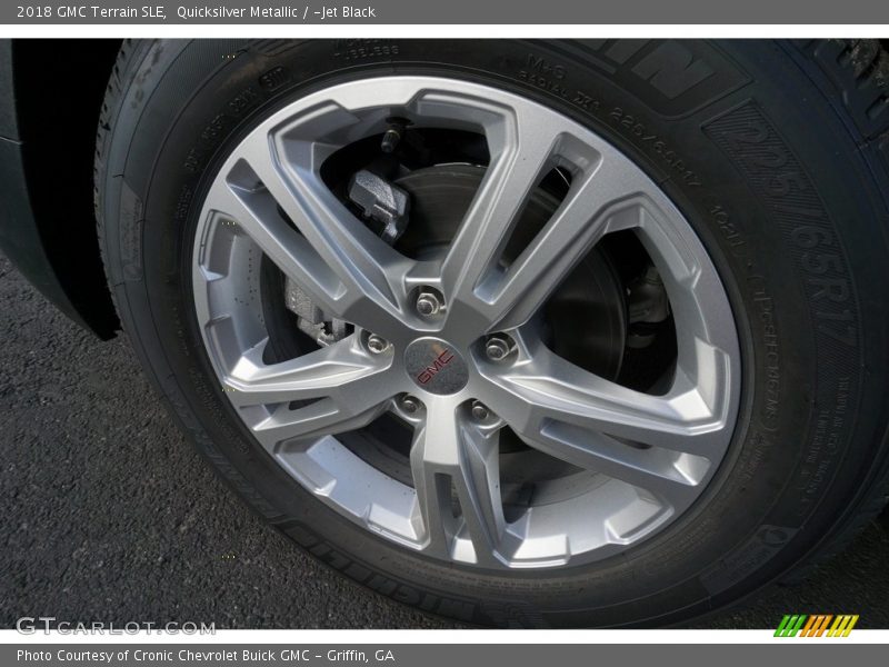 Quicksilver Metallic / ­Jet Black 2018 GMC Terrain SLE