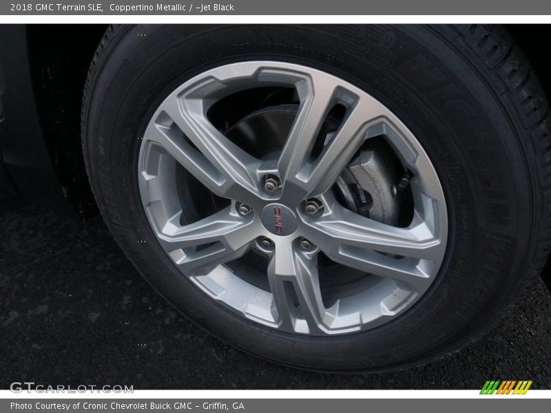 Coppertino Metallic / ­Jet Black 2018 GMC Terrain SLE