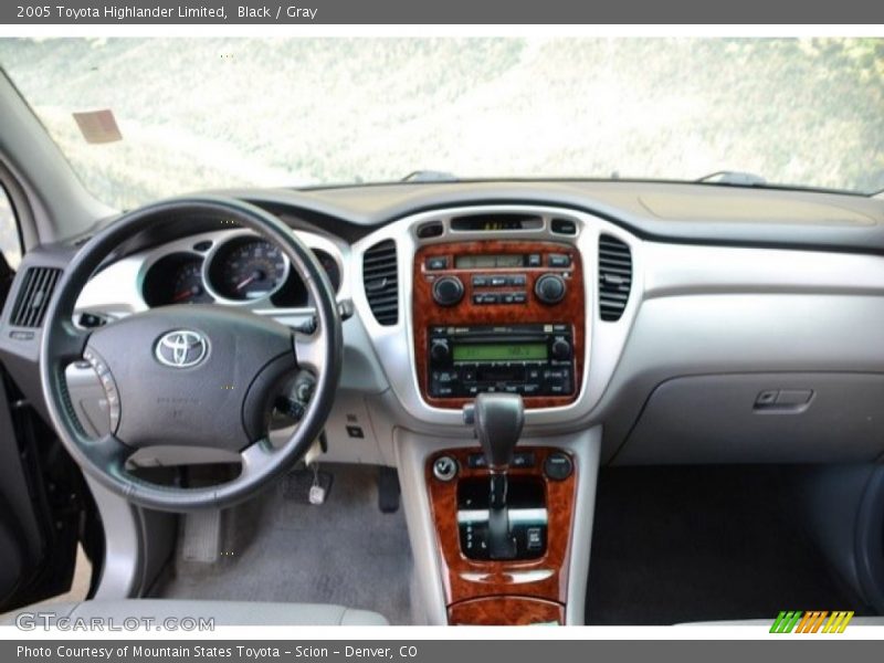 Black / Gray 2005 Toyota Highlander Limited