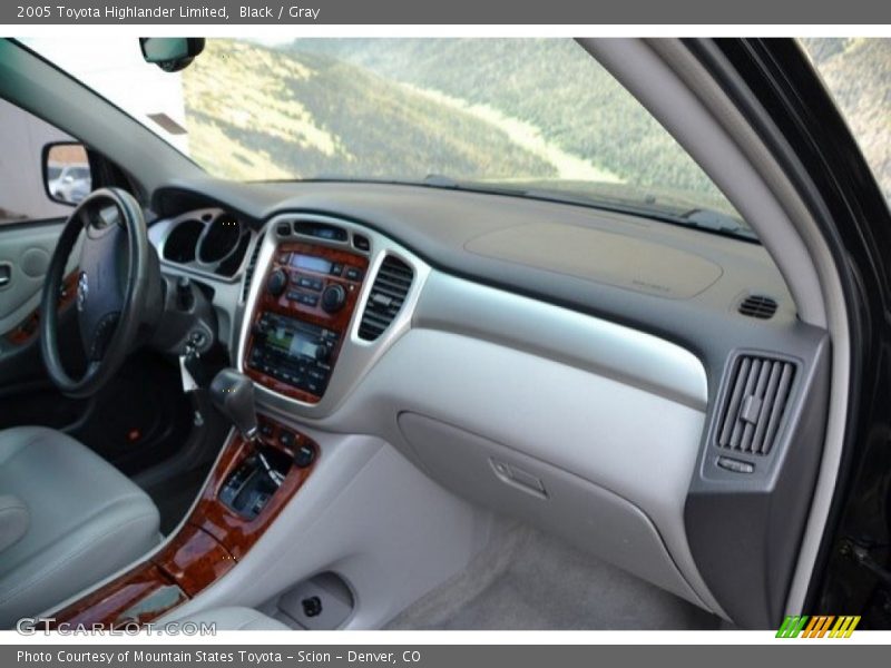 Black / Gray 2005 Toyota Highlander Limited