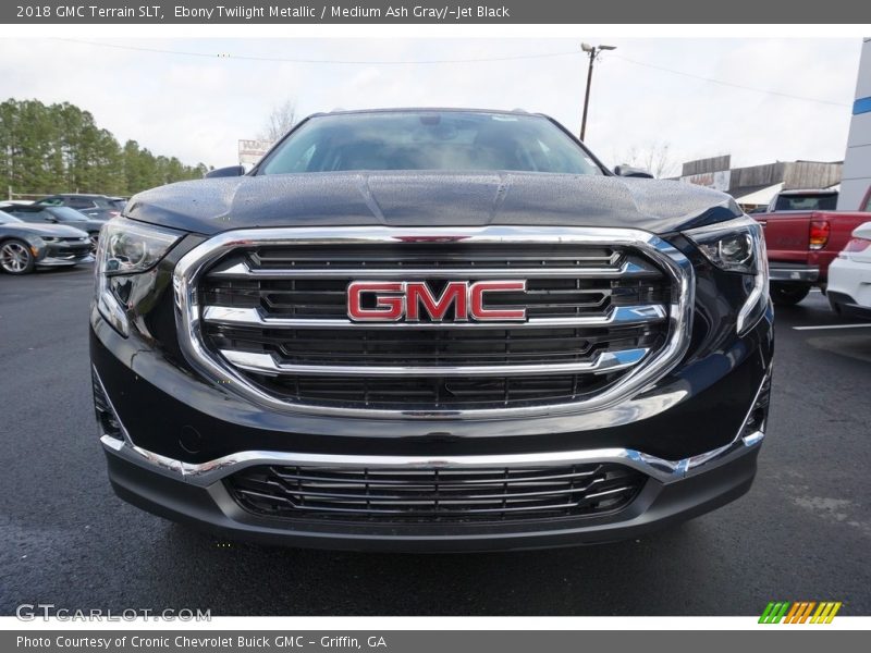 Ebony Twilight Metallic / Medium Ash Gray/­Jet Black 2018 GMC Terrain SLT