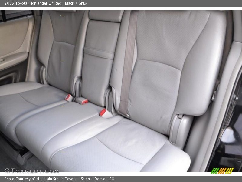 Black / Gray 2005 Toyota Highlander Limited