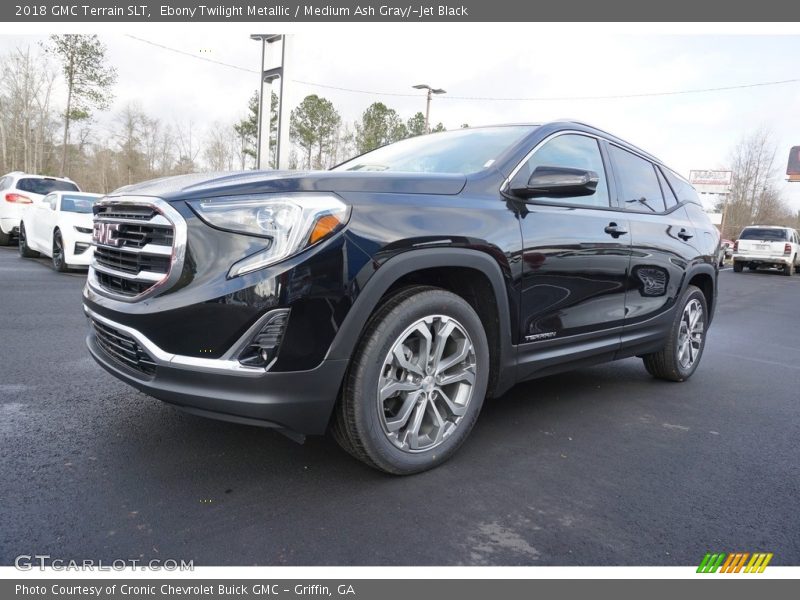 Ebony Twilight Metallic / Medium Ash Gray/­Jet Black 2018 GMC Terrain SLT