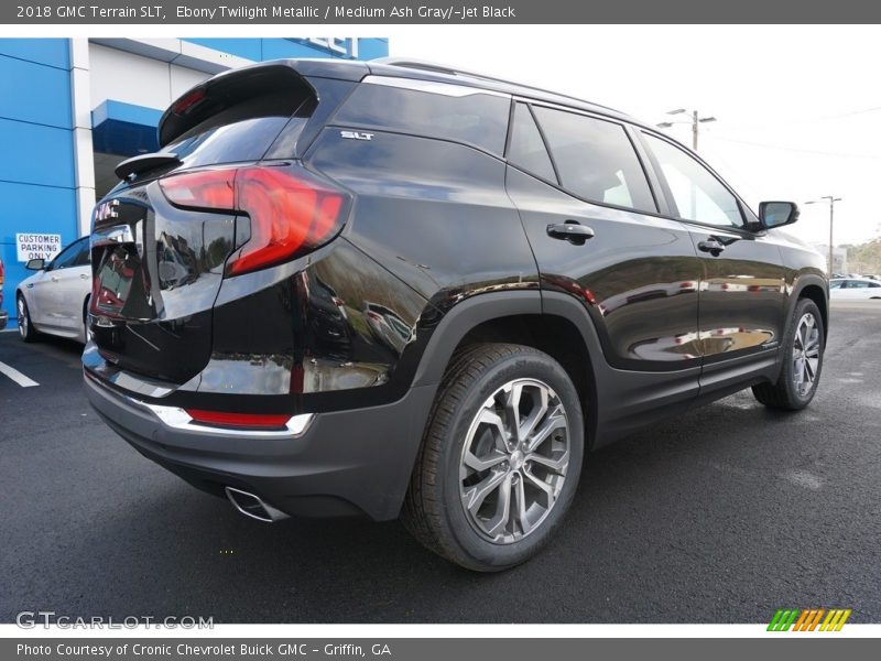 Ebony Twilight Metallic / Medium Ash Gray/­Jet Black 2018 GMC Terrain SLT