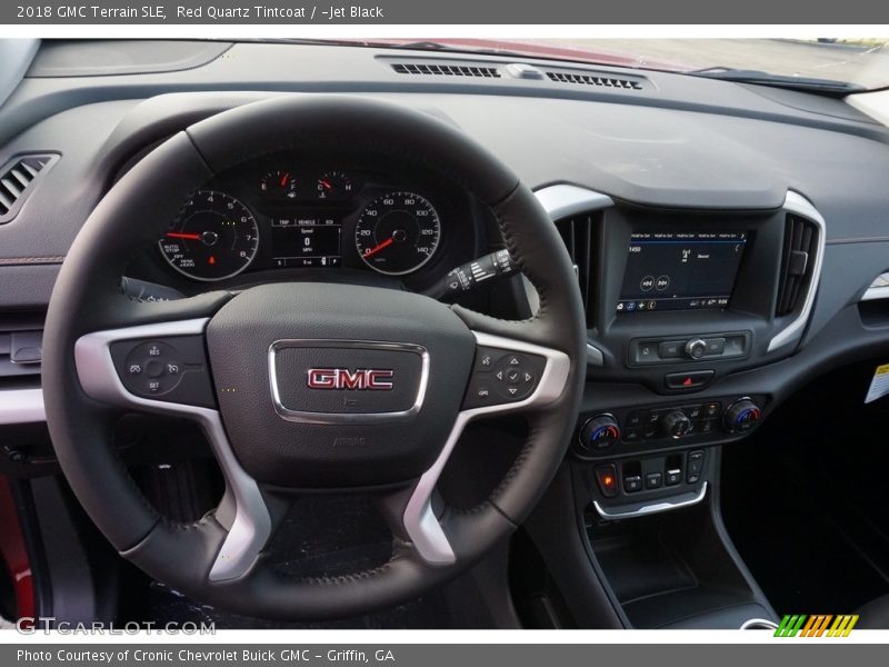 Red Quartz Tintcoat / ­Jet Black 2018 GMC Terrain SLE
