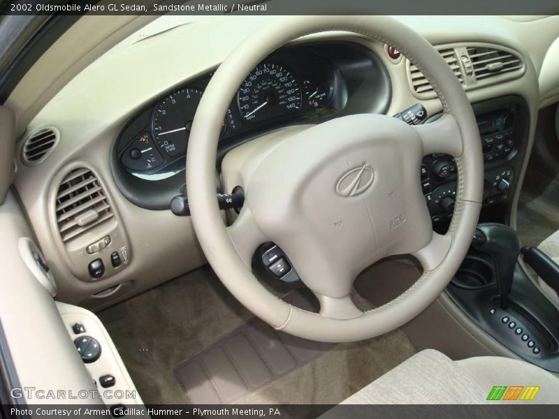Sandstone Metallic / Neutral 2002 Oldsmobile Alero GL Sedan