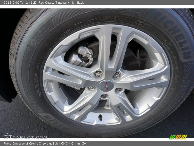 Red Quartz Tintcoat / ­Jet Black 2018 GMC Terrain SLE