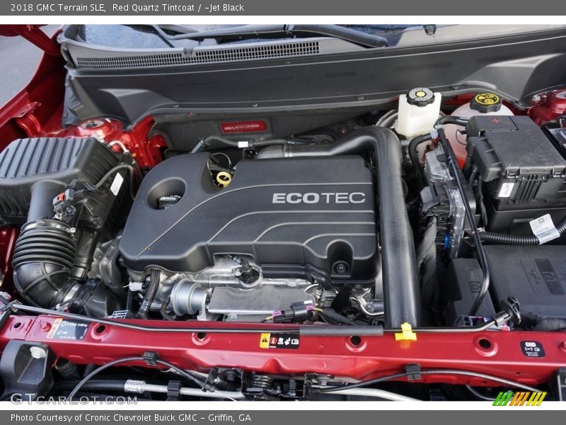 Red Quartz Tintcoat / ­Jet Black 2018 GMC Terrain SLE