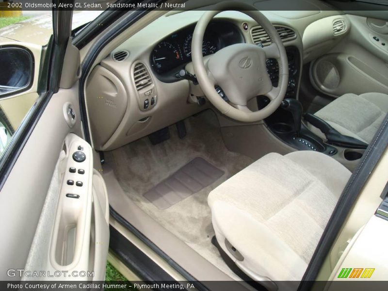 Sandstone Metallic / Neutral 2002 Oldsmobile Alero GL Sedan