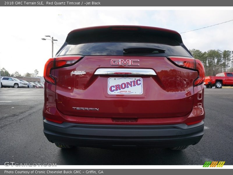 Red Quartz Tintcoat / ­Jet Black 2018 GMC Terrain SLE