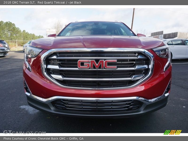 Red Quartz Tintcoat / ­Jet Black 2018 GMC Terrain SLT