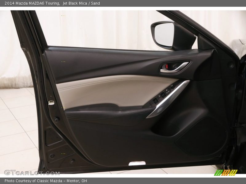 Jet Black Mica / Sand 2014 Mazda MAZDA6 Touring