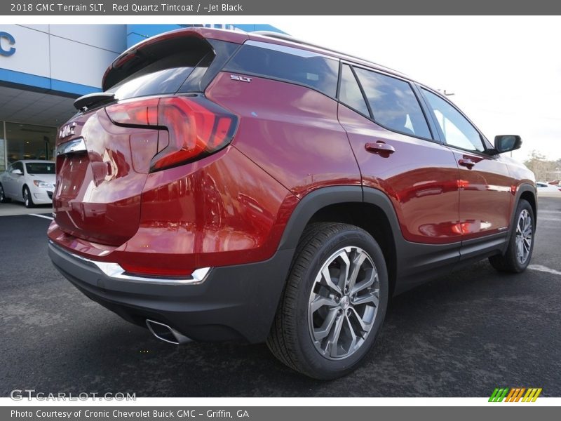 Red Quartz Tintcoat / ­Jet Black 2018 GMC Terrain SLT
