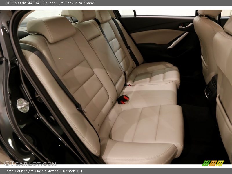 Jet Black Mica / Sand 2014 Mazda MAZDA6 Touring