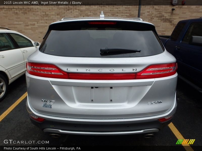 Ingot Silver Metallic / Ebony 2015 Lincoln MKC AWD