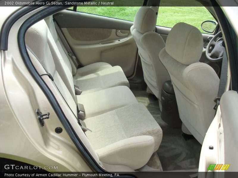 Sandstone Metallic / Neutral 2002 Oldsmobile Alero GL Sedan