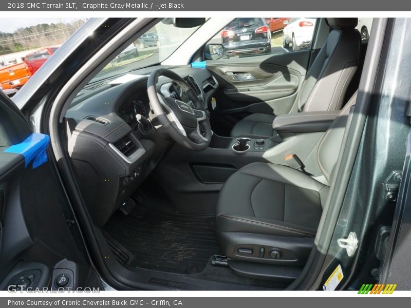 Graphite Gray Metallic / ­Jet Black 2018 GMC Terrain SLT