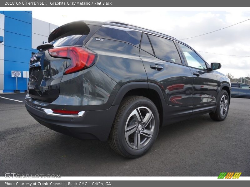Graphite Gray Metallic / ­Jet Black 2018 GMC Terrain SLT