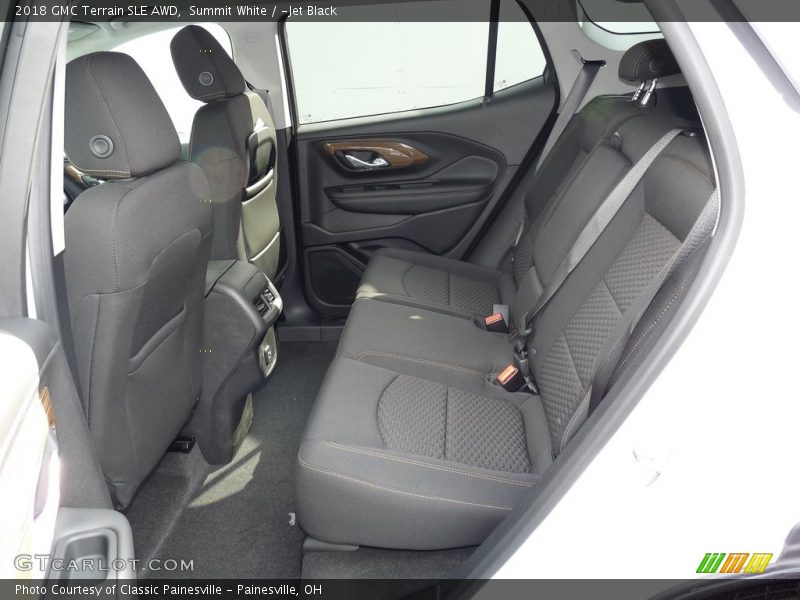 Summit White / ­Jet Black 2018 GMC Terrain SLE AWD