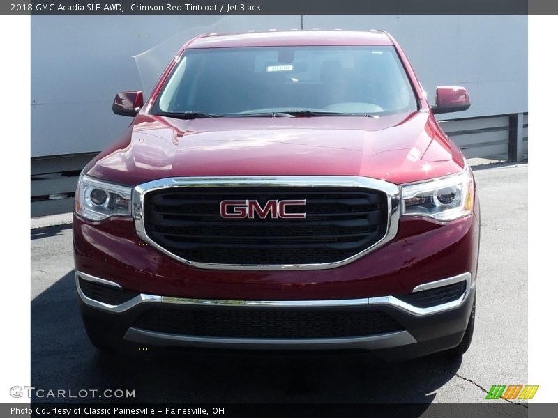 Crimson Red Tintcoat / Jet Black 2018 GMC Acadia SLE AWD