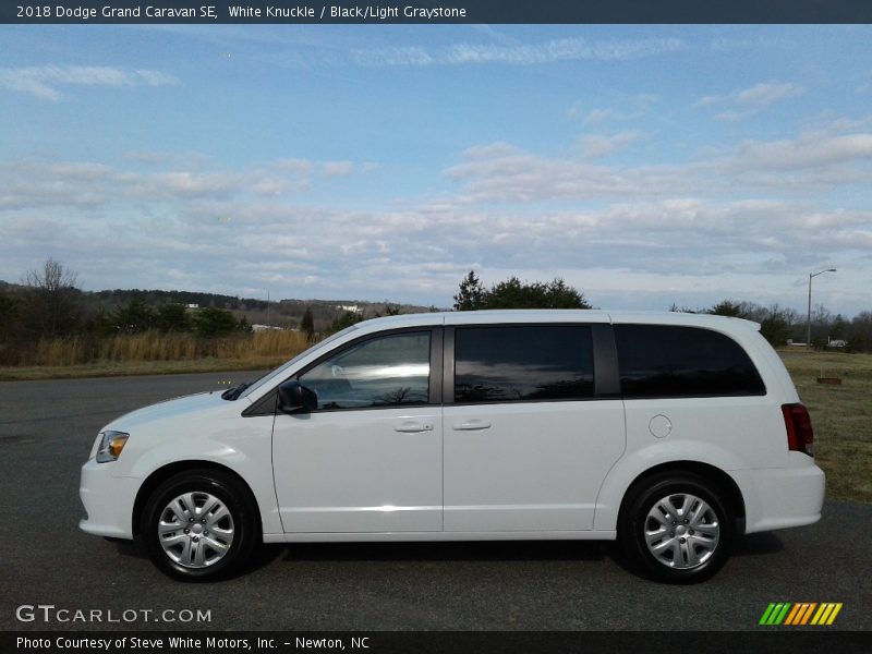  2018 Grand Caravan SE White Knuckle