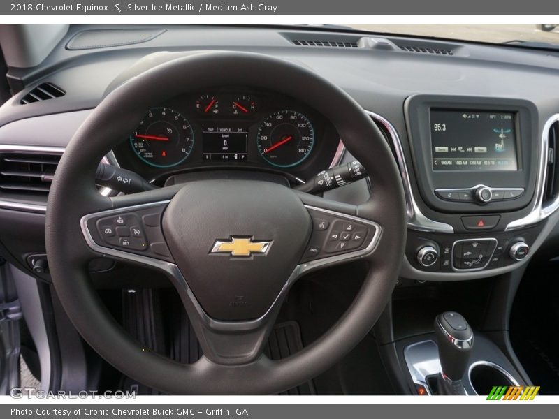 Silver Ice Metallic / Medium Ash Gray 2018 Chevrolet Equinox LS