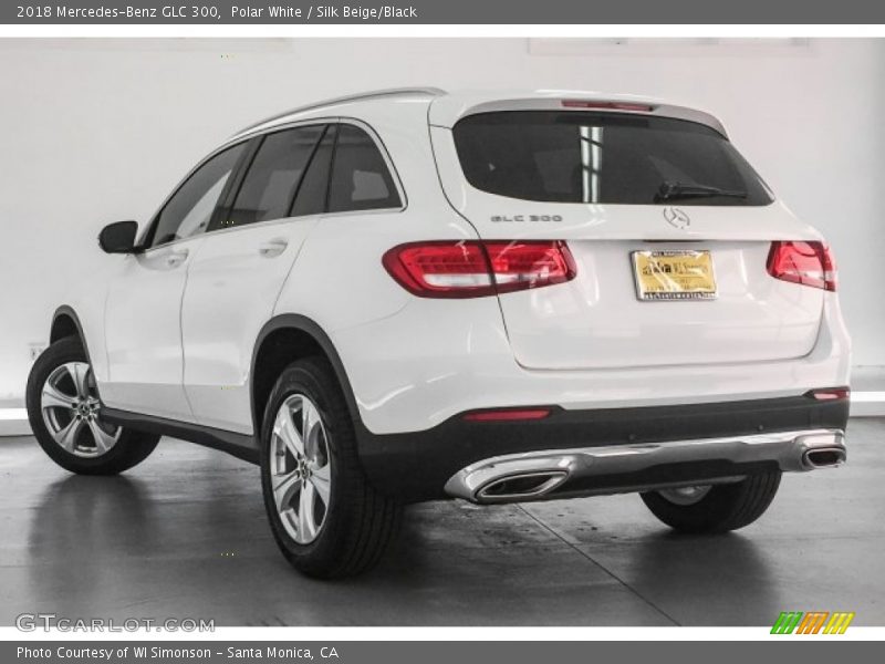 Polar White / Silk Beige/Black 2018 Mercedes-Benz GLC 300