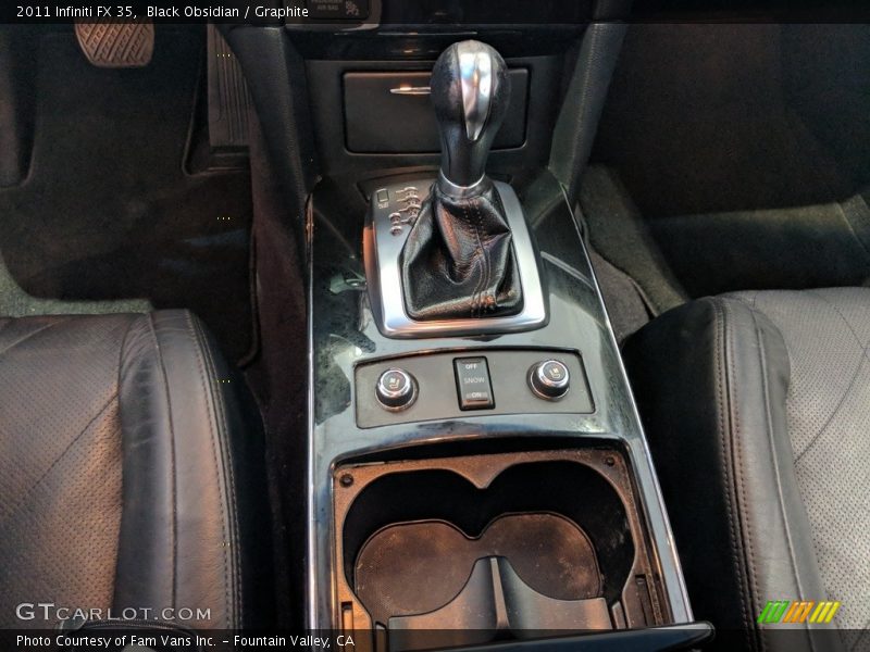 Black Obsidian / Graphite 2011 Infiniti FX 35