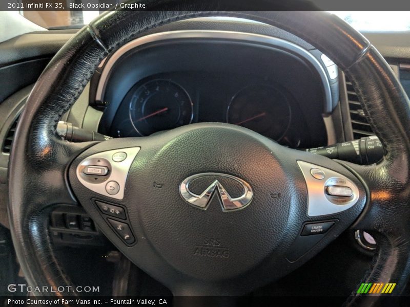Black Obsidian / Graphite 2011 Infiniti FX 35